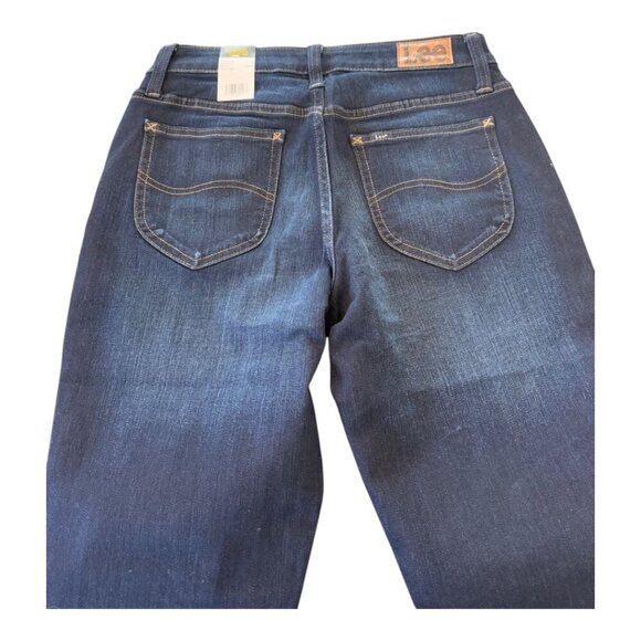 Lee Women's Midrise Straight Jean Size 6 Long - Picture 9 of 13